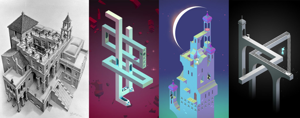 Escher Monument Valley