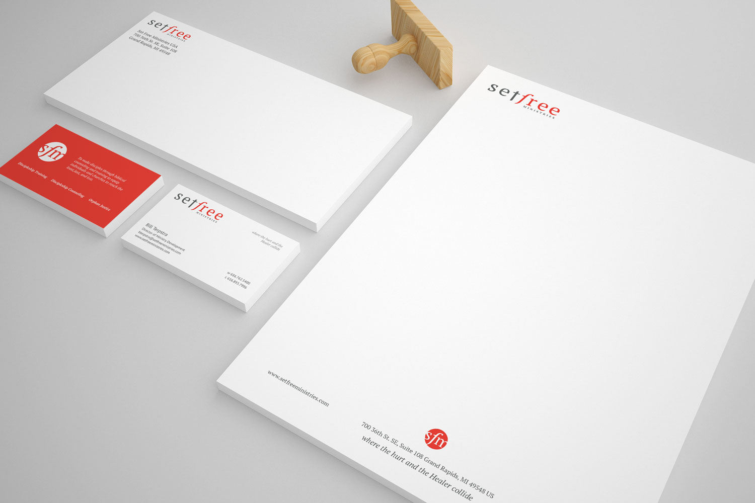 Set Free stationary mock up