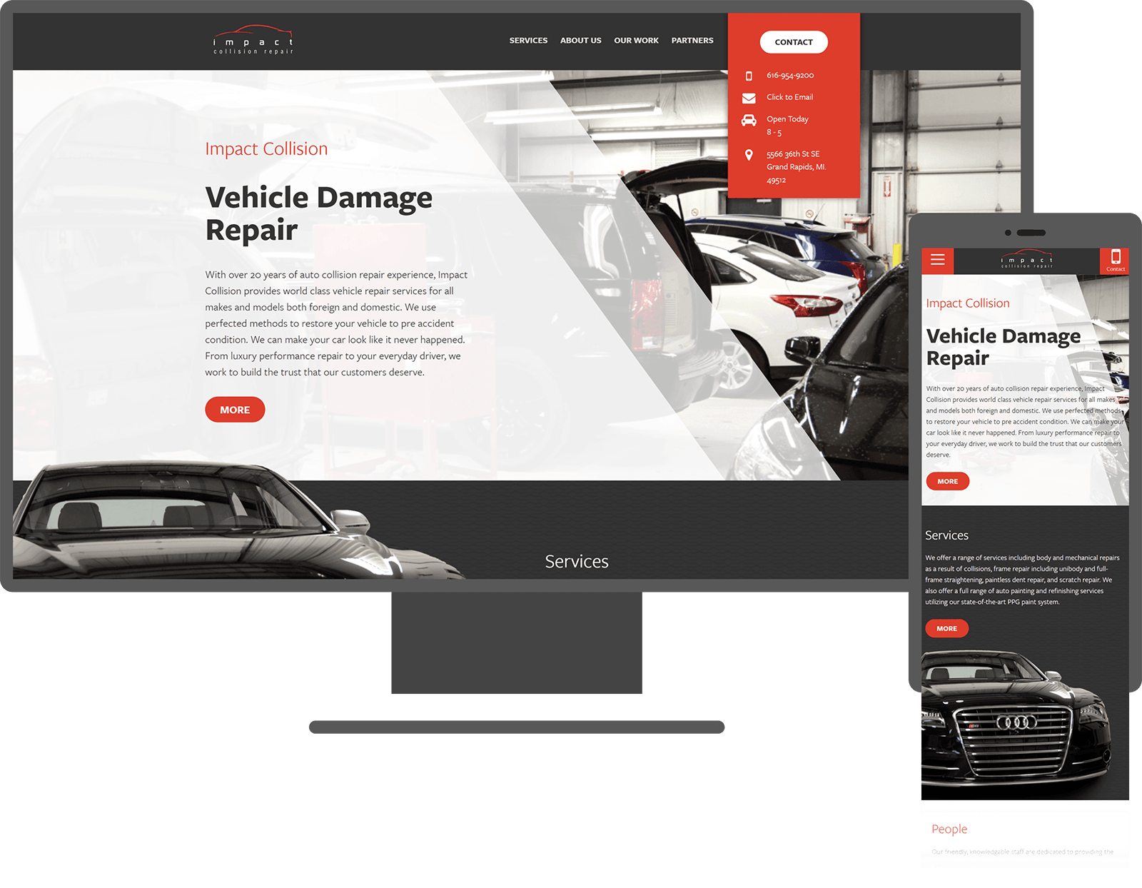 impact-collision-website-mockup