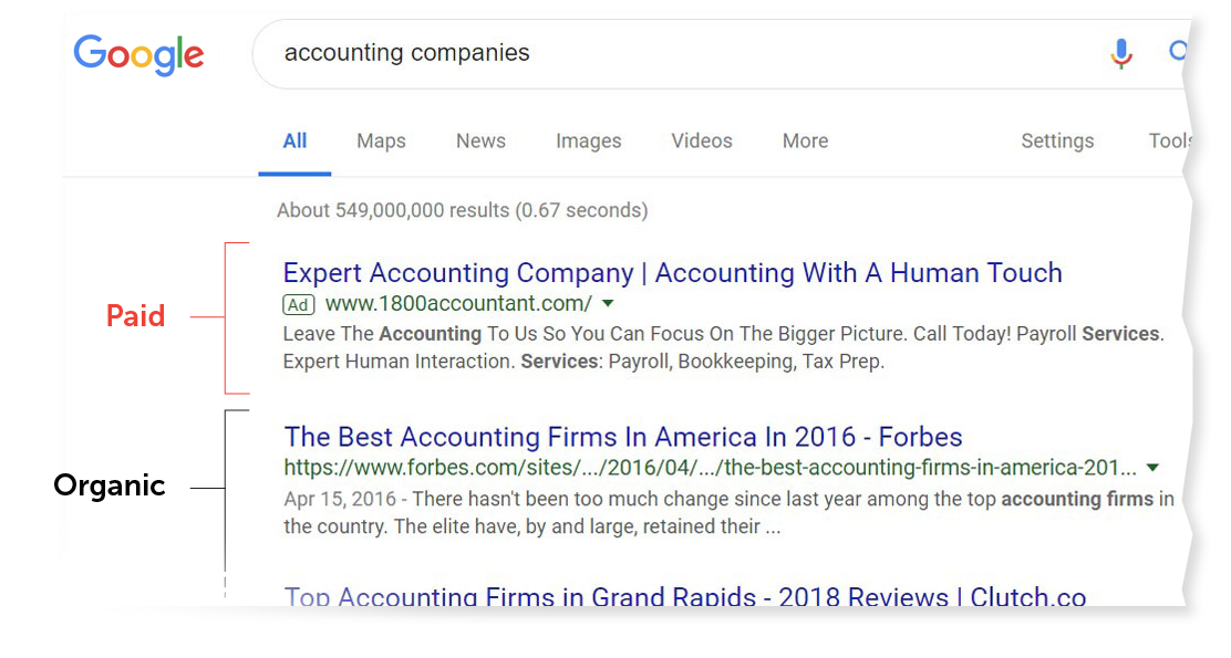 paid-vs-organic-search