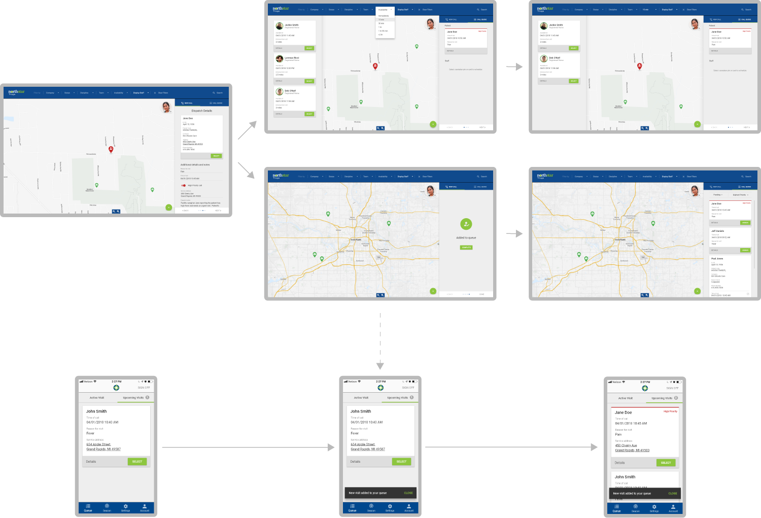 screen diagrams