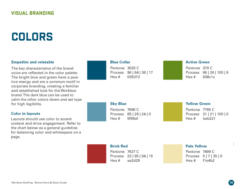 DVS Portfolio - Workbox Brand Guide Page 4