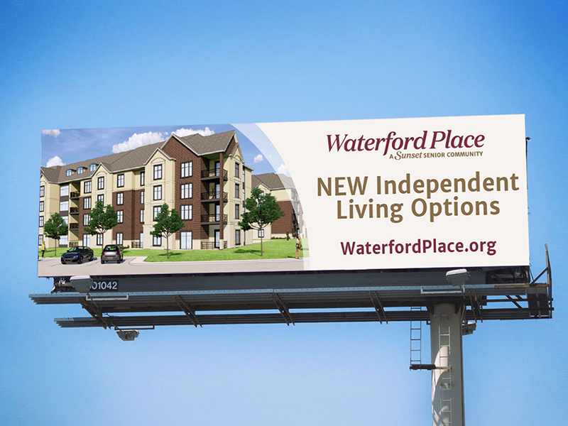 DVS Portfolio - Waterford Place Billboard