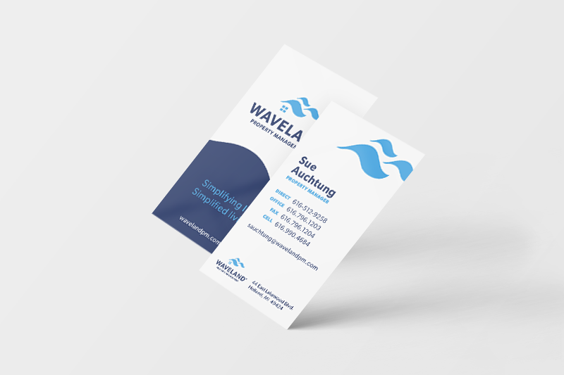 DVS Portfolio - Waveland Business Cards